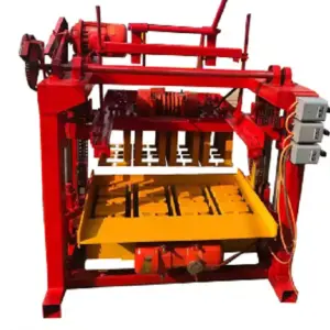 QTJ4-45 Building Material Machinery Cement Brick Making Machine Hollow Concrete Block Making Machine for Africa