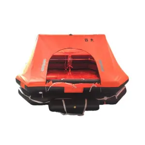 Marine Cruise Ship Automatic Inflatable Righting Life Raft Marine Emergency Release Throwing Life-saving Equipment