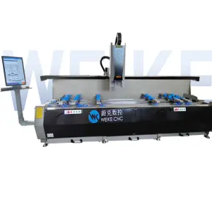 WEIKE CNC 3000mm High Precision Aluminum Profile CNC Drilling and Milling Machine Window and Door Making Machine