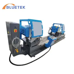 450mm UPVC Mitre Cutting Saw Double Head UPVC Window Door Making PVC Profile Cutting Machine for