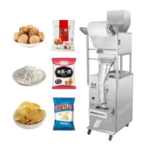 DZD-420B Automatic Snack Sachet Weighing Package Popcorn Banana French Fries Potato Chips Packing Machine With Nitrogen