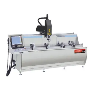 CNC Drilling Milling Machine for Aluminum Profiles for Window and Door Making Machinery
