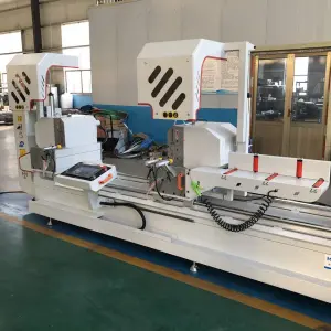 Double Head Aluminum Profile Saw Cutting Machine for Window Making 45-90Degree