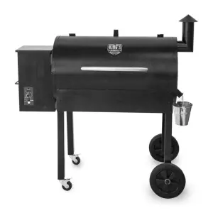 Modern Wood Pellet Smoker BBQ Grill with Color Screen Wifi Controller Barbecue Master Steel Pellet Grill