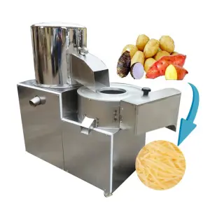 Potato Slicer Machine Taro Washer French Fries Production Line Chopper Potato Cutter