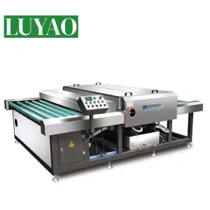 Long Service Life 1600mm Horizontal Glass Processing Machine for Glass Washing and Drying