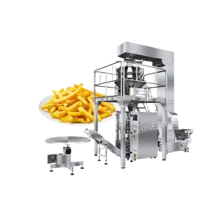 Automatic Multihead Weigher 500g 1kg Quick Cook Frozen Waffle Cut Potato Fries Packaging Machine French Fries Packing Machine