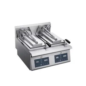 Automatic High Efficiency Stainless Steel Dumpling Gyoza Frying Machine Fried Dumpling Cooker Machine for Snack