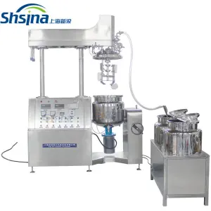 Vacuum Emulsifier Homogenizer Making Machine for Cosmetics Facial Cream /Body Cream /cosmetic Product Equipment