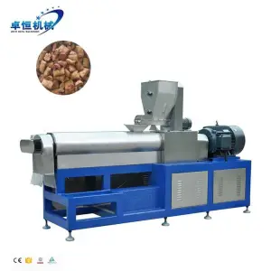 Fish Feed Extruder Accessories Simple Pet Food Extruder Making Machine in Food