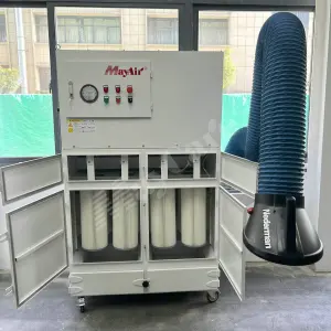 MayAir Industrial Automatic Dust Collection Extractor Vacuum Cleaner Machine