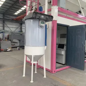 Type Stainless Steel Cement Silo Top Dust Collector with Collecting Hopper