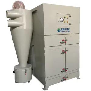 Powerful Auto Air Pulse Jet Cleaning Condition Wood Dust Collector with Air Cartridge Filter for Dust Collection