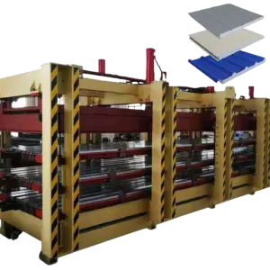 Continuous PU/PIR/EPS Other Construction Material Making Machinery Sandwich Panel Machine Production Line Sandwich Panel Line