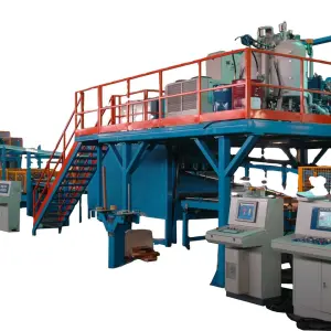 Continuous Pu Sandwich Panel Making Machine Line