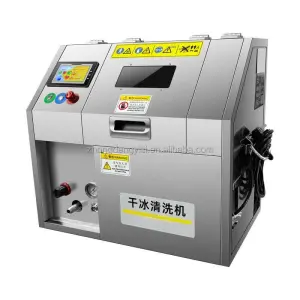 Micro Particle Dry Ice Cleaning Machine Dry Ice Deburring Machine Dry Ice Deburring Process Technology BurrCleaning PCB Cleaning