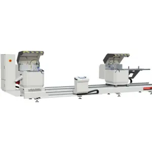 CNC Double Head Miter Cutting Saw Machine for Aluminum and UPVC Window and Door Profile