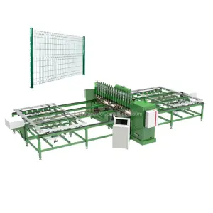 Automatic 3-6mm Welded Steel Roll Wire Mesh Fence Panel Welding Making Equipment Machine for Construction Production Line