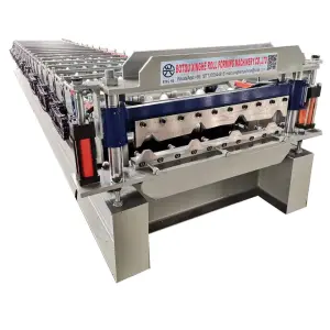 36'' TR4 Metal 4 Rib Pbr Roof Panel Roofing Sheet Tile Panels Making Cold Roll Forming Machine