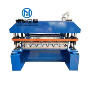 Metal Ibr Trapezoidal Roofing Sheets Cold Roll Forming Machine