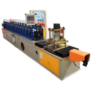 Metal Cold Roll Forming Machine Roller Shutter Door Frame Former Machine