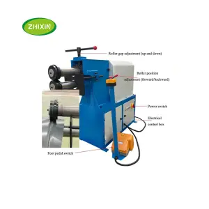 Electric Beading Machine for 0.5mm 18 Gauge 20 Gauge 24 Gauge 1.2mm GI SS Cold Rolled Sheet Metal Workshop