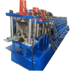 U Channel Highway Guardrail Sound Insulation Board Baffle Plate Roll Forming Machine with Core Motor and Bearing Components