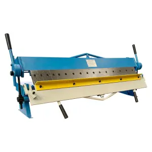 48 Inch Manual Sheet Metal Folding Machine W1.5*1220 Hand Pan and Box Brake Bending Machine Manual Folder Machinery Tools