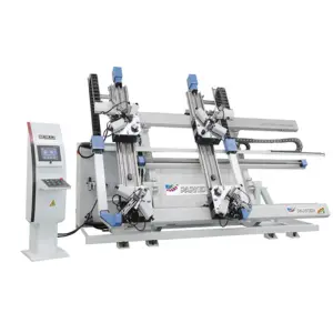 PARKER Aluminum Four Corner Crimping Machine/Aluminum Window Door Frame Combining Machine