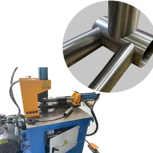 Angle Iron Bending Cutting Round Tube Corner Aluminum Notching Machine
