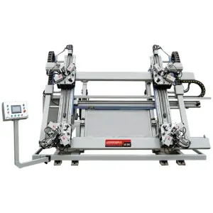 Aluminum Profile Frame Window and Door Four Heads(Four Corner)Vertical Welding Corner Crimping Machine with CNC (Automatic)