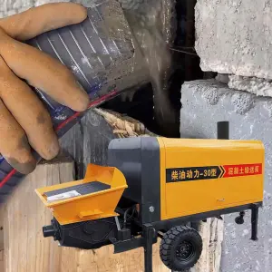 Diesel Concrete Pump Truck 37m - 25 m³/h, 180m Horizontal Reach, 60m Vertical, 1-Year Warranty, High Efficiency