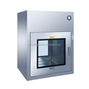 Standard Gmp Clean Pharmaceutical Dynamic Laminar Transfer Window Ac 220v/50hz Laboratory Air Shower Pass Box for Bio