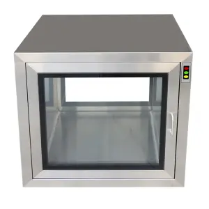 Condition Electronic Interlock Pass Box Pass Through Window Transfer Window for Clean Room Hospital Industry