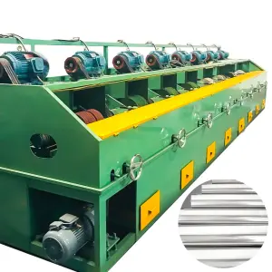 Stainless Steel Surface Buffing Machine for Polishing Round Pipe Surface