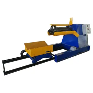 Automatic Hydraulic Decoiler for Glazed Metal Roofing Machine Hydraulic Steel Coil Decoiler