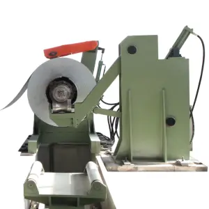 Automatic Steel Sheet Strip Coil Decoiler Machine Flexible Uncoiling Decoiling Device