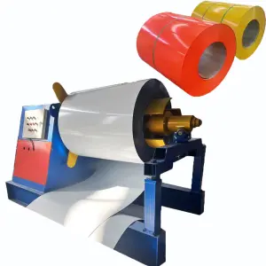 Full-automatic Steel Coil Hydraulic Decoiler Metal Sheet Automatic Coil Uncoiler Machine 5 Ton for