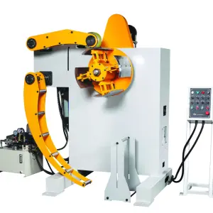 HAIWEI 5T/8T/10T Heavy Duty Hydraulic Decoiler for Steel Coil Press Line