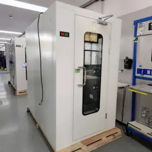 Industrial Modular Clean Room Air Shower Stainless Steel Interlock Cleanroom Air Shower