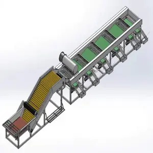 Sorting Machine Garlic Nuts Grains Beans Vegetable Peeled Garlic Sorting Machine Garlic Sorter Machine