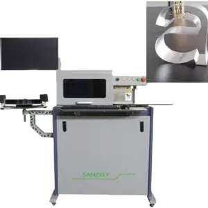 Acrylic Aluminum Metal Rimless LED 3D Signs Letters Making Automatic CNC Channel Letters Bender Machine