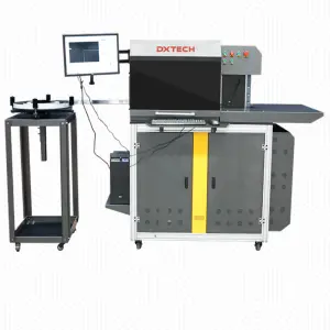 Automatic Advertising 3d Sign Logo Aluminum Stainless Steel CNC Channel Letter Bending Slotting Notching Bender Machine