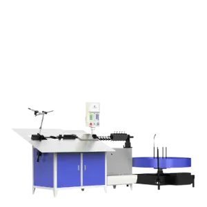 Popular 3-8mm Wire Two-dimensional Mini CNC Automatic Wire Bending Machine CNC Iron Metal Bender