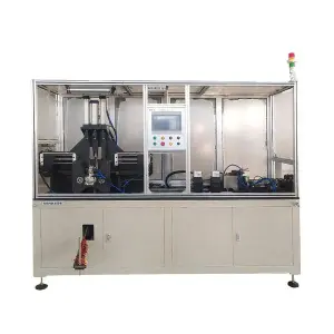 Automatic Enameled Copper Wire Stripping and Bending Double-Loop Wire Forming Machine Key Metal Forging Machinery