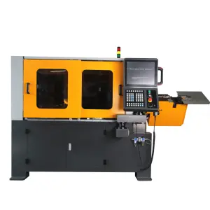 Manufacture Sells BR408CNC 3D/2D 3D 5 Axis 3 -8.0mm Wire Rod Steel Bar Spring Forming CNC Wire Bending Machine