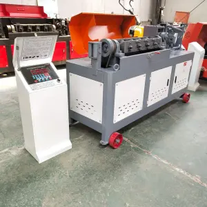 CNC Automatic Electric Rebar Bender Steel Bar Metal Wire Forming Stirrup Bending Machine Aluminum Straightening Feature