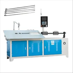 Automatic 2D 3D CNC Iron Wire Bending Machine Steel Wire Forming Machine