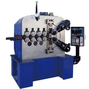 Automatic Metal Wire Stretching Spring Winding Forming Machine-Compression Spring Wire Bending Making Machine