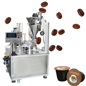Automatic Blanking Nespresso k Cup Making Machine Coffee Capsules Filling Packing Machine